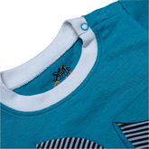 WINTER TEAL BUNNY SWEATSHIRT